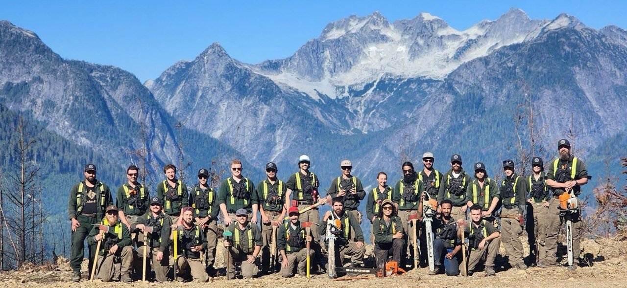 Carmanah Wildfire crew